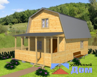 Каркасный дом 50м2 + терраса 10м2